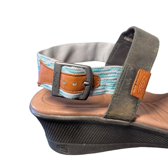 KEEN Vapor Skyline Wedged Strapy Sling back Sandals Size Womes 11 - Picture 9 of 12